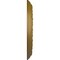 Ekena Millwork Carlsbad Ceiling Medallion (Fits Canopies up to 14 1/4"), Hand-Painted Gold, 19 1/2"OD x 1 3/4"P CM19CAGLS - alternate 2